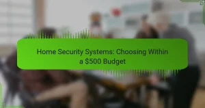 Sisteme de Securitate pentru Acasă: Alegerea Într-un Buget de 500 USD