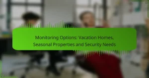 Opțiuni de monitorizare: case de vacanță, proprietăți sezoniere și nevoi de securitate