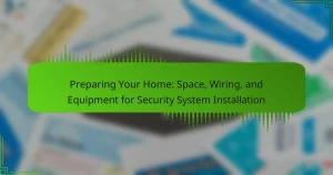 Pregătirea Casei Tale: Spațiu, Cablaj și Echipamente pentru Instalarea Sistemului de Securitate